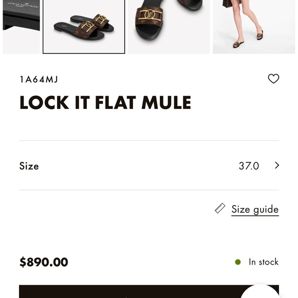 COPY - Louis Vuitton slides - Picture 4 of 4